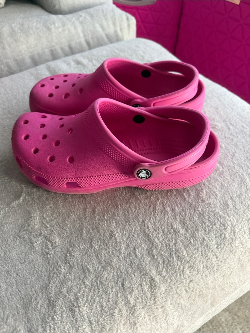 Womens Pink Crocs